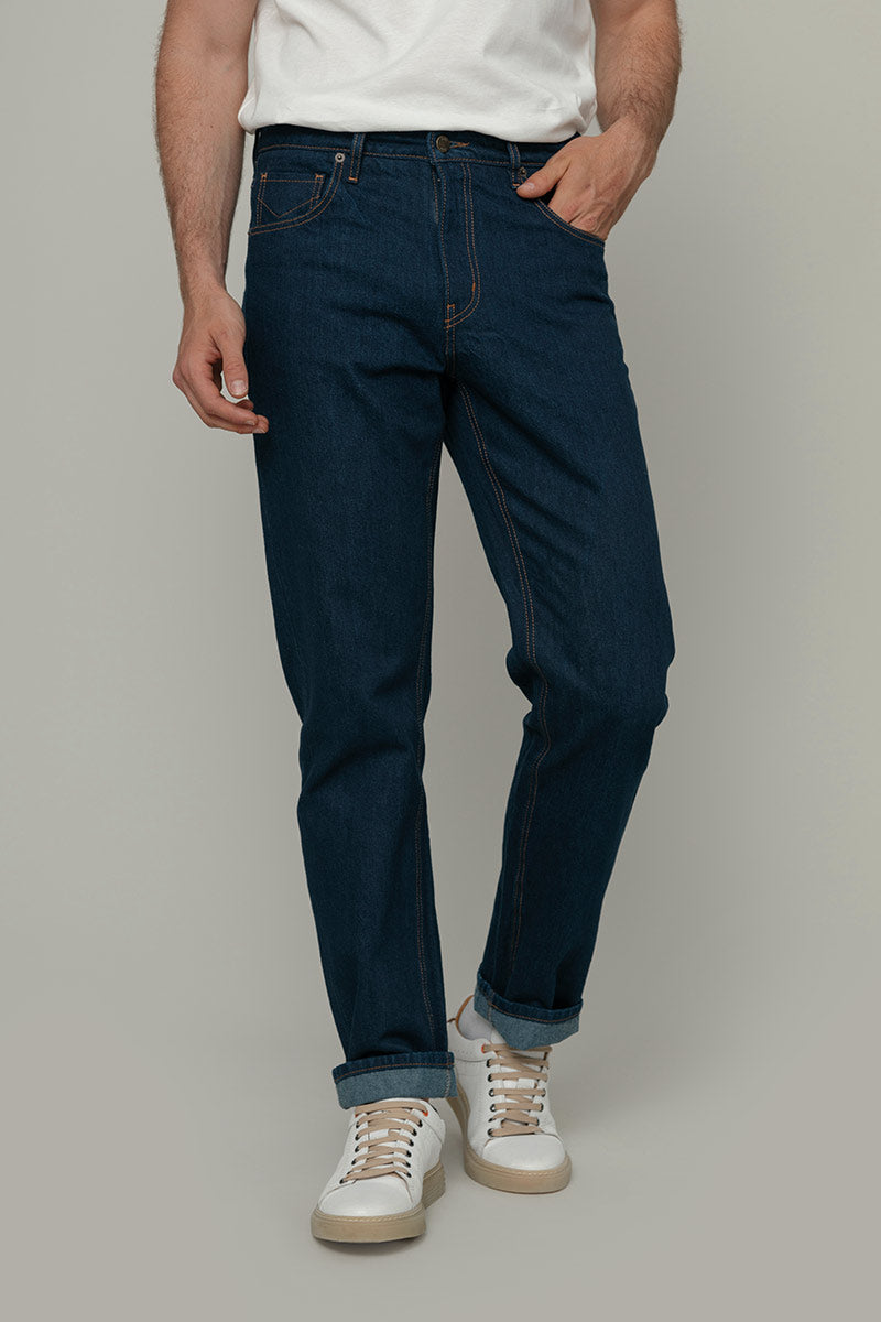 Pantalon jean regular shops homme