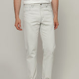 Pantaloni Jeans Uomo Cotone Rigenerato Kai Ecrù