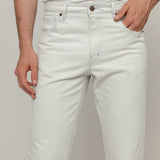 Pantaloni Jeans Uomo Cotone Rigenerato Kai Ecrù