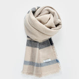 Kefiah Pashmina Donna Uomo Cashmere Rigenerato Clori - Rifò Lab Moda circolare made in Italy