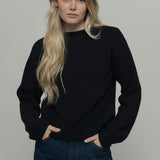 Maglia Donna Cashmere Rigenerato Melissa Nero