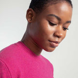 Maglia Donna Cashmere Rigenerato Edda Rosa