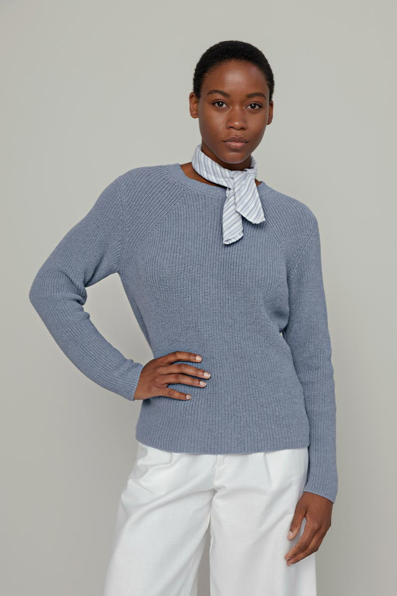 Maglia Girocollo Donna Cecil - 100% Cotone, Manica Lunga, Versatile E Comoda - Foto 10