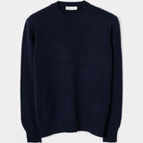 Maglia Donna Cashmere Rigenerato Edda Blu Mora