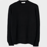 Maglia Donna Cashmere Rigenerato Edda Nero Ardesia