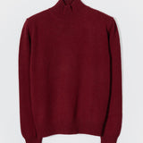 Maglia Collo Alto Donna Cashmere Rigenerato Ada - Rifò Lab Moda circolare made in Italy