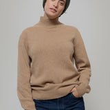 Maglia Collo Alto Donna Cashmere Rigenerato Ada - Rifò Lab Moda circolare made in Italy