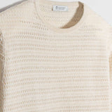T-Shirt Donna Cotone Rigenerato Elisa Bianco