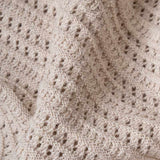 Abito Donna Traforato Cotone Rigenerato Mena Beige