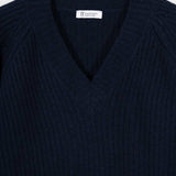 Maglia Scollo a V Donna Lana Manon - Rifò Lab Moda circolare made in Italy