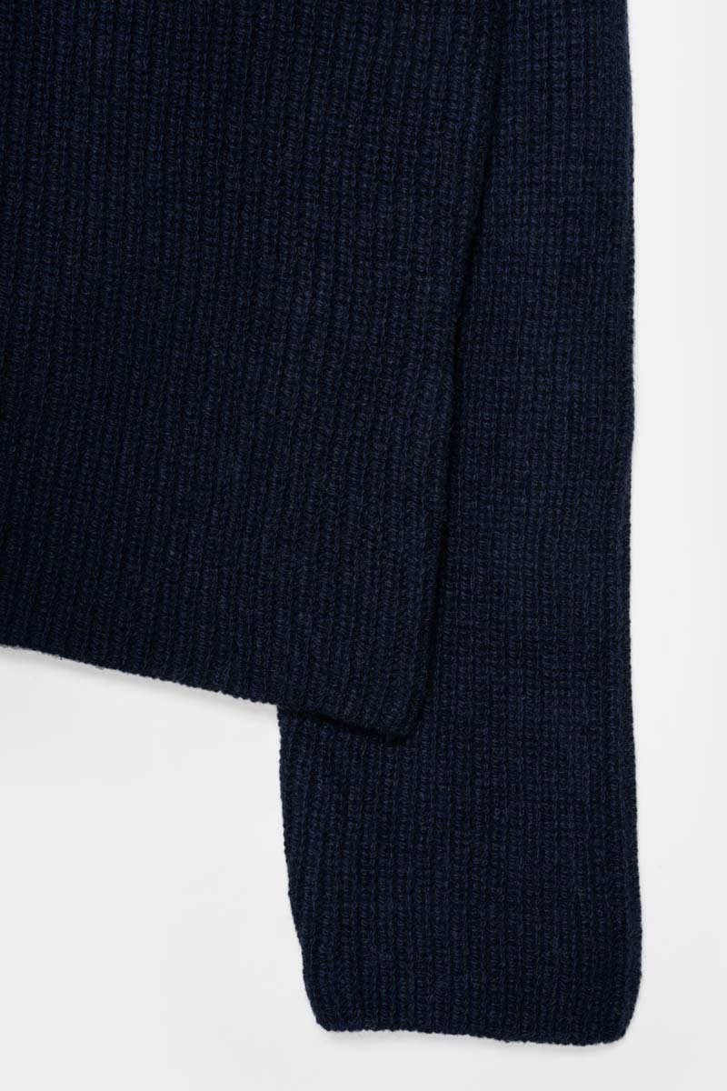 Maglia Donna Cashmere Rigenerato Melissa Blu
