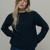 Maglia Donna Cashmere Rigenerato Melissa Blu