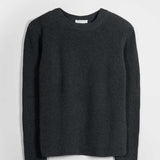 Maglia Donna Cotone Rigenerato Fanny Nero Grigio
