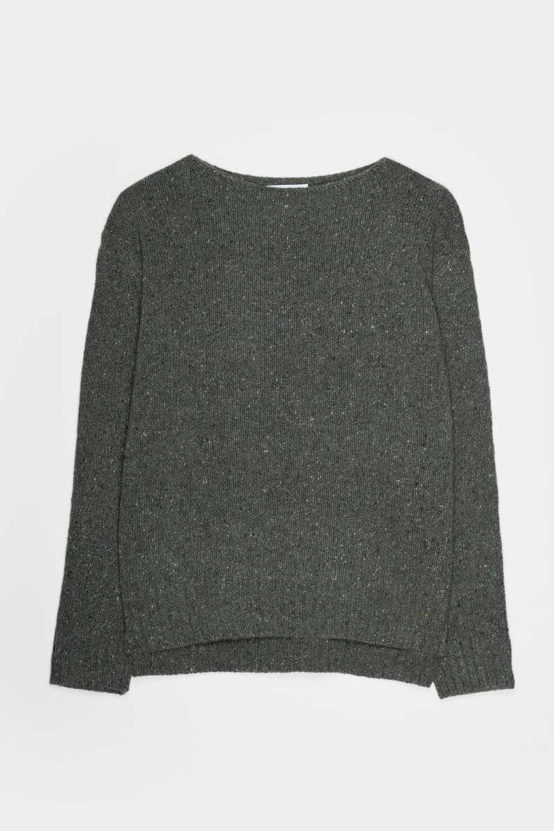 Maglia Donna Cashmere Rigenerato Eloisa Verde