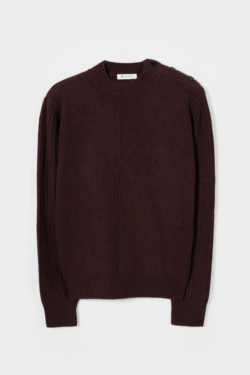 Maglia Collo Lupetto Donna Cashmere Rigenerato Barbara- Rifò Lab Moda circolare made in Italy