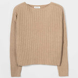 Maglia Scollo a Barca Donna Cashmere Rigenerato Luce - Rifò Lab Moda circolare made in Italy