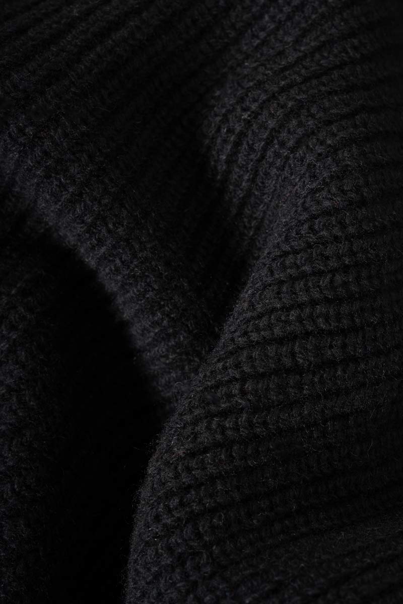 Maglia Donna Cashmere Rigenerato Melissa Nero