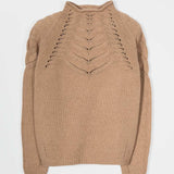 Maglia Donna Lana Corinna Maglione con Trecce Lana Rigenerata - Rifò Lab Moda circolare made in Italy