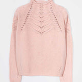 Maglia Donna Lana Corinna Maglione con Trecce Lana Rigenerata - Rifò Lab Moda circolare made in Italy