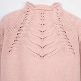 Maglia Donna Lana Corinna Maglione con Trecce Lana Rigenerata - Rifò Lab Moda circolare made in Italy