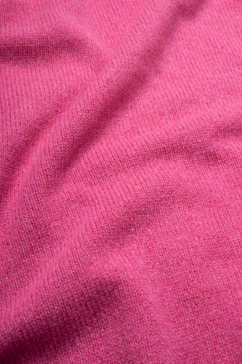 Maglia Donna Cashmere Rigenerato Edda Rosa