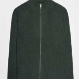 Verde Foresta | Cardigan Uomo Cashmere Rigenerato Ippolito