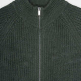 Verde Foresta | Cardigan Uomo Cashmere Rigenerato Ippolito