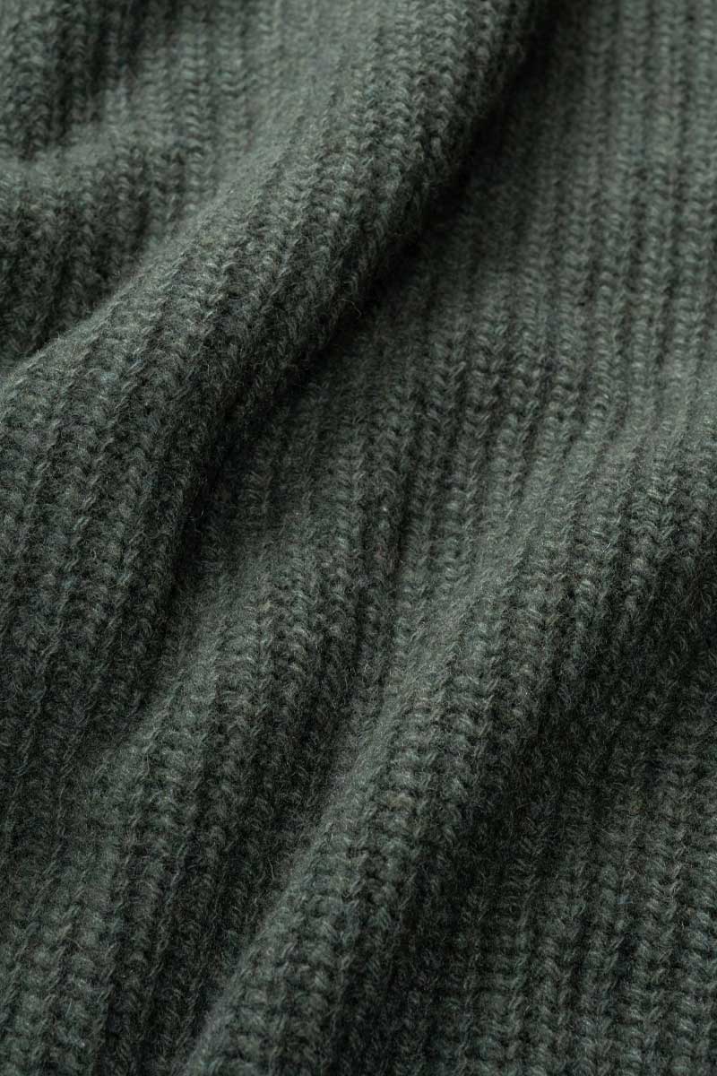 Verde Foresta | Cardigan Uomo Cashmere Rigenerato Ippolito