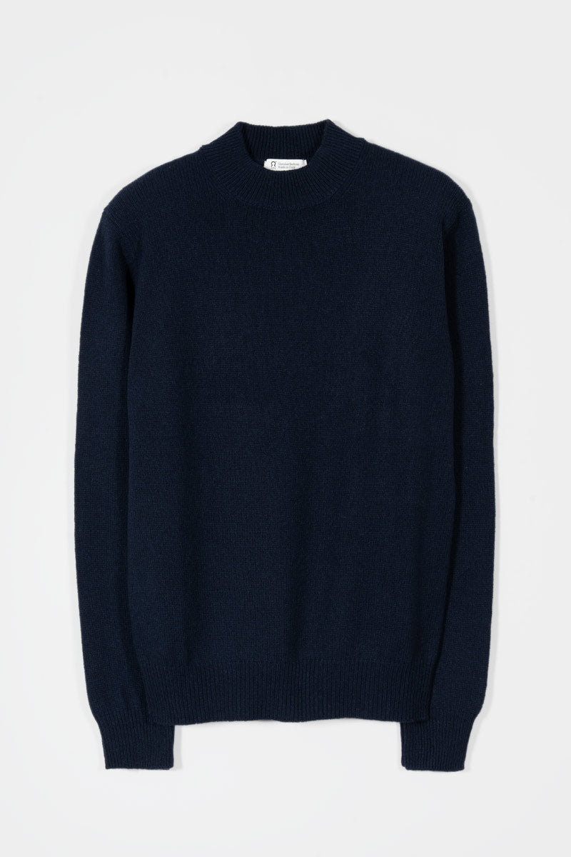 Blu Mora | Maglia Uomo Cashmere Rigenerato Clemente