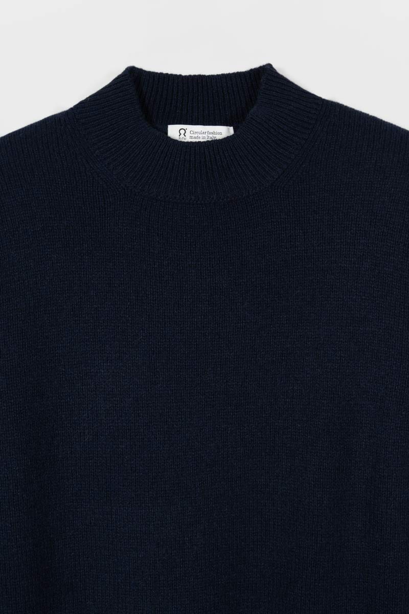 Blu Mora | Maglia Uomo Cashmere Rigenerato Clemente
