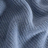 Maglia Donna Cotone Rigenerato Fanny Blu Indigo