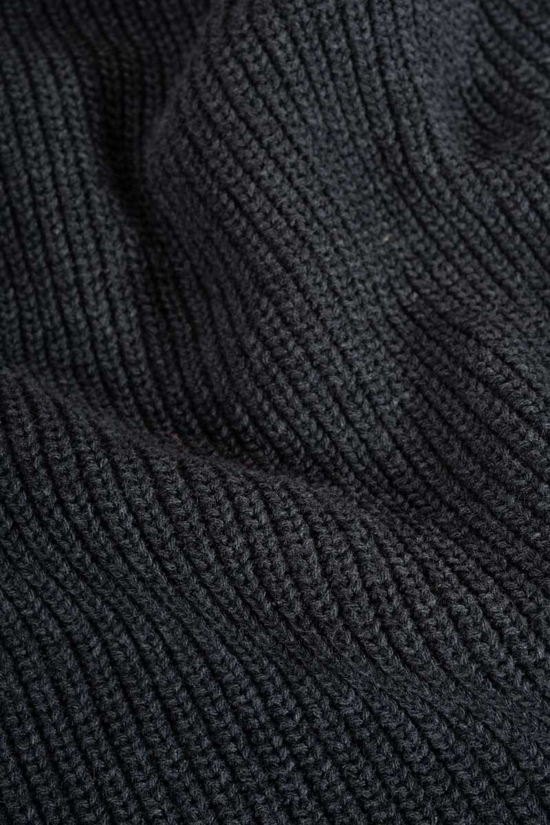 Maglia Uomo Cotone Rigenerato Francesco Grigio Nero