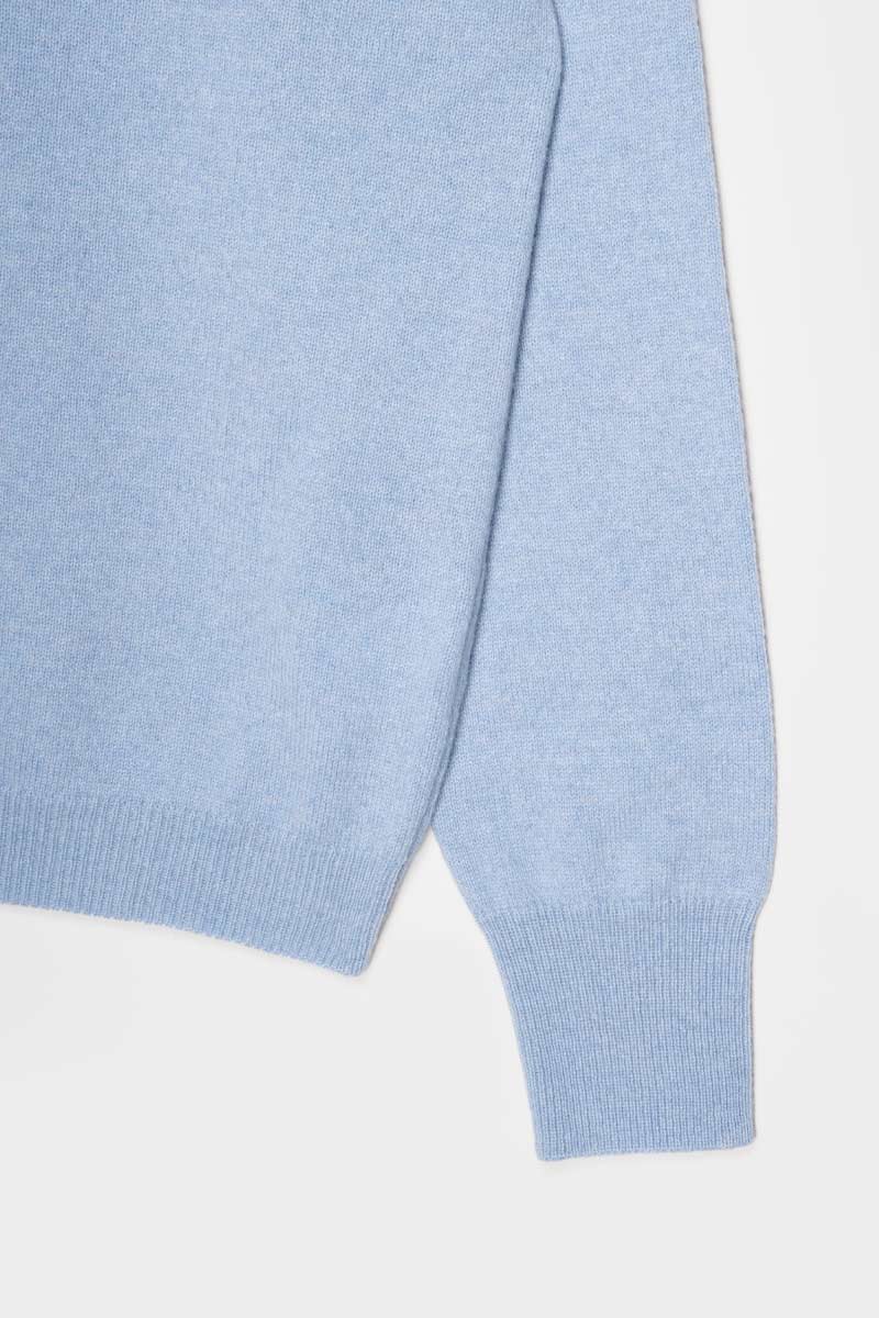 Azzurro Nuvola | Maglia Donna Light Cashmere Rigenerato Veronica