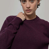 Maglia Girocollo Donna Lana Rigenerata Laura Viola - Rifò Lab Moda circolare made in Italy