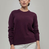 Maglia Girocollo Donna Lana Rigenerata Laura Viola - Rifò Lab Moda circolare made in Italy