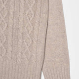 Maglia Unisex Lana Rigenerata Amos Beige