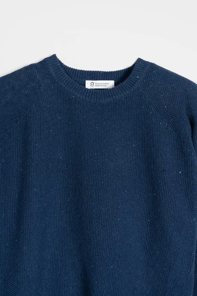 Maglia Donna Denim Rigenerato Alice Blu Baltico