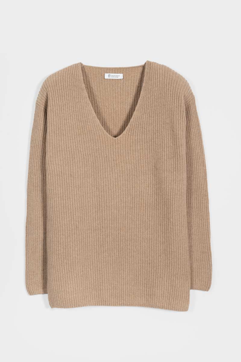 Maglia Donna Cashmere Rigenerato Ester - Rifò Lab Moda circolare made in Italy