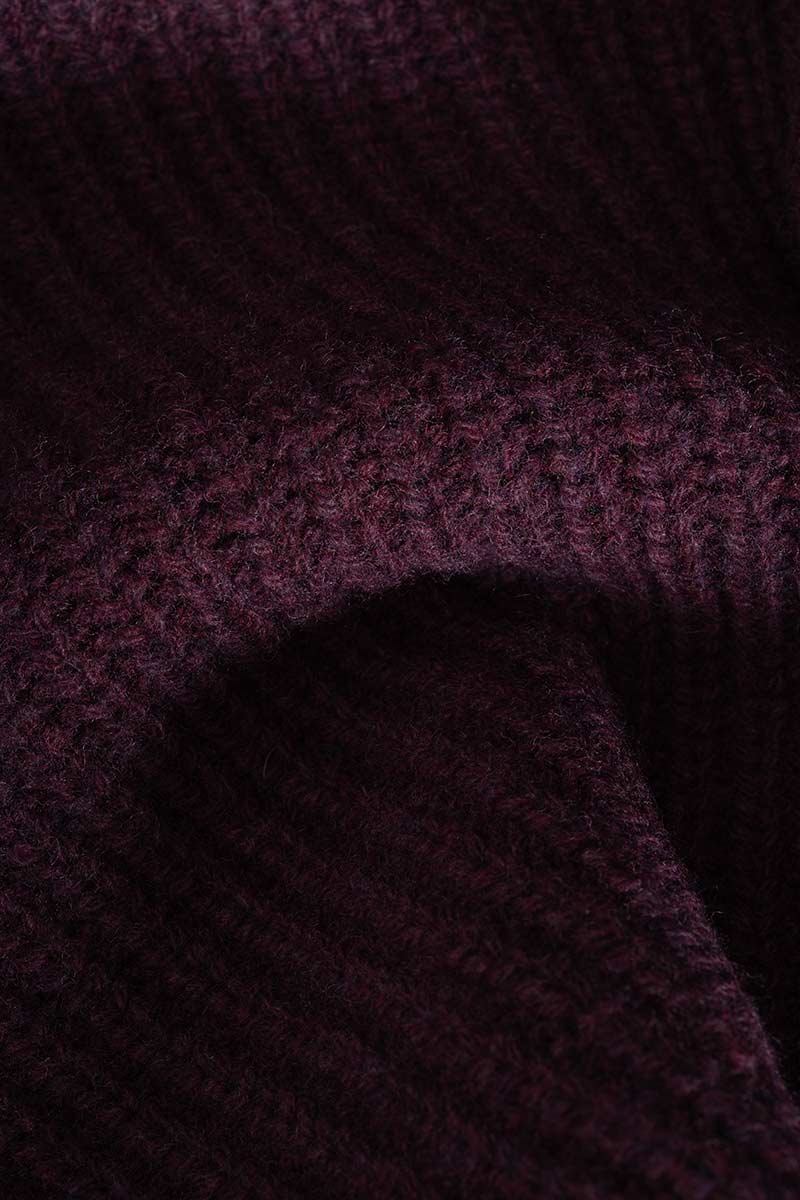 Maglione Collo Alto Unisex Lana Rigenerata Corrado - Rifò Lab Moda circolare made in Italy
