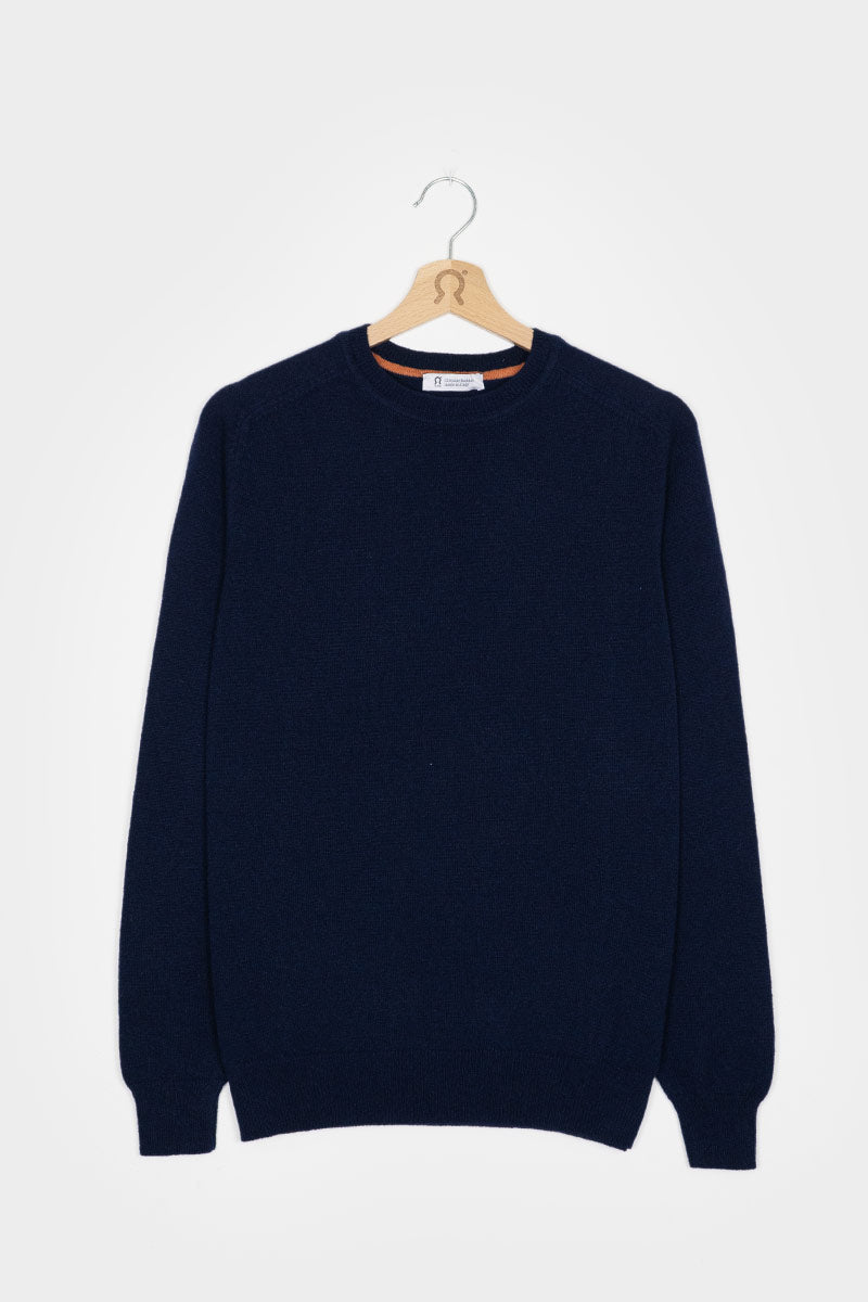 Blu Mora | paricollo uomo light cashmere sostenibile