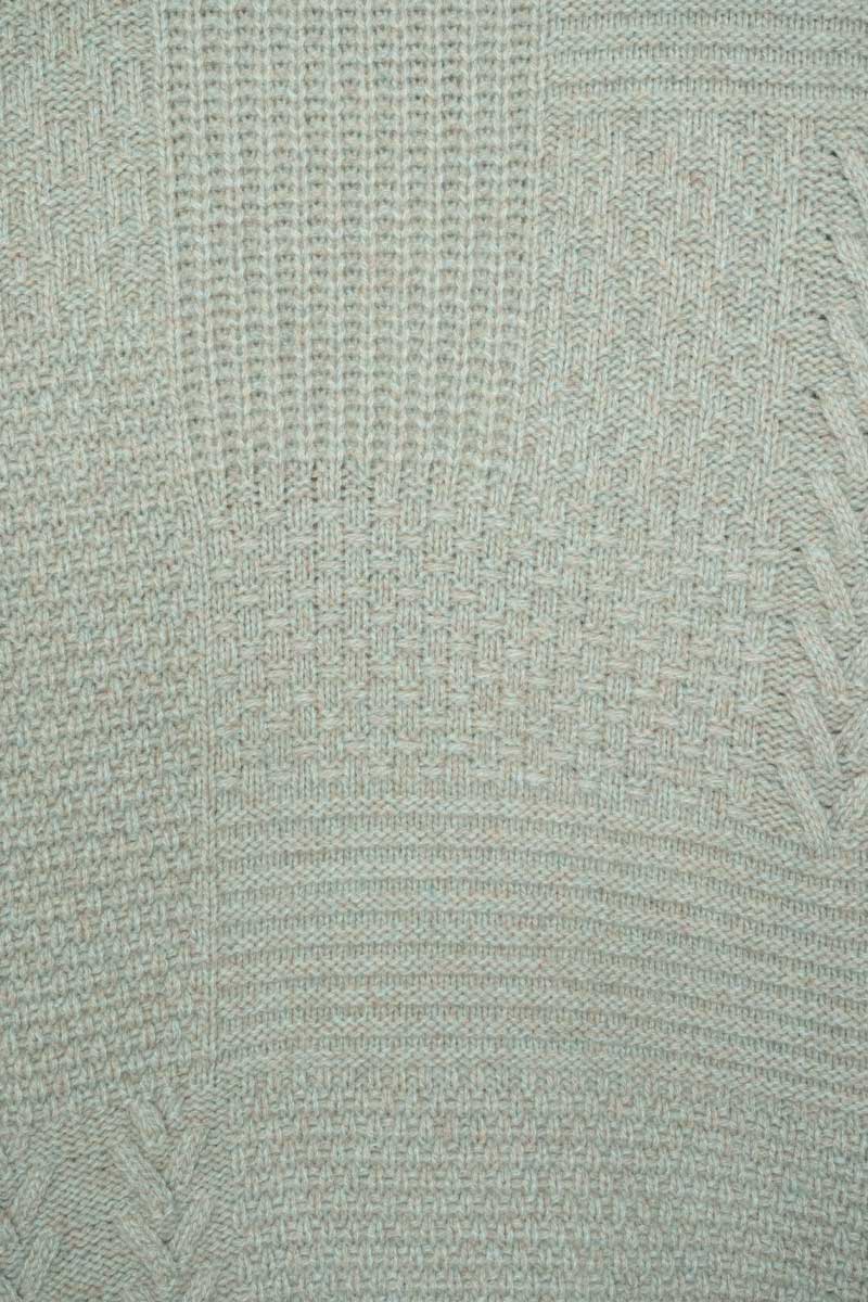 Mouline Verde Licheni | Maglia Uomo Cashmere Rigenerato Bartolomeo