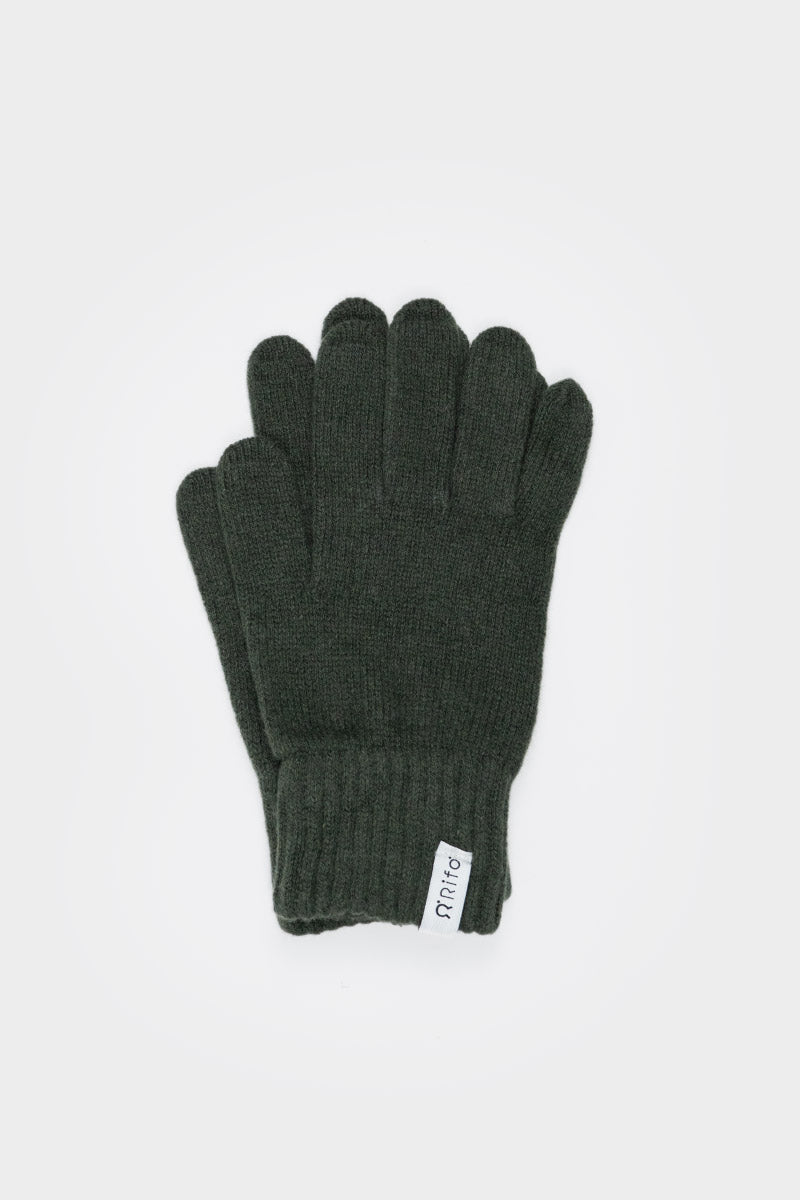 handschuhe wolle herren Herren Handschuhe recycelter Kaschmirwolle grün Pier Paolo