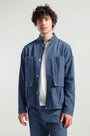  Giacca workwear vintage jeans rigenerato