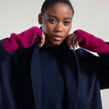 Manicotti Unisex Cashmere Rigenerato Ingrid Rosa