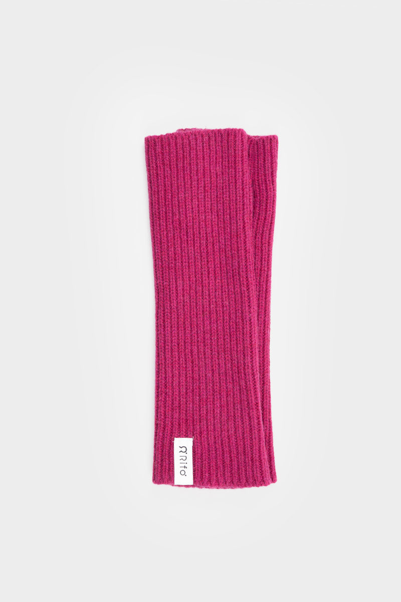 Manicotti Unisex Cashmere Rigenerato Ingrid Rosa