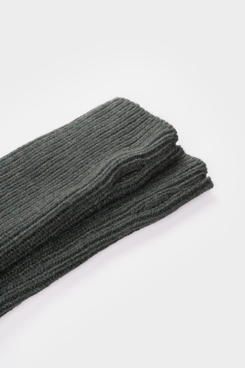Manicotti Unisex Cashmere Rigenerato Ingrid Verde