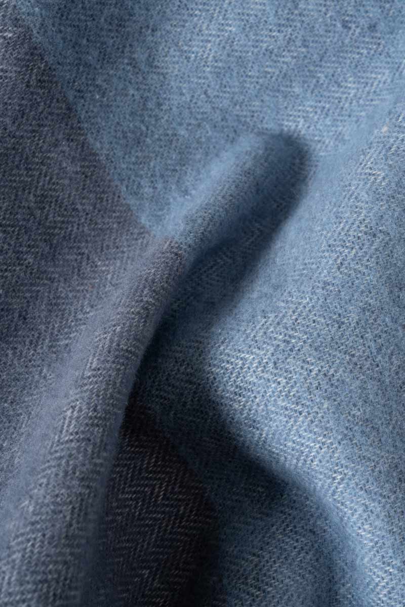 Mantella Poncho Donna Cotone Rigenerato Mila - Rifò Lab Moda circolare made in Italy