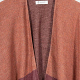 Mantella Poncho Donna Cotone Rigenerato Mila - Rifò Lab Moda circolare made in Italy