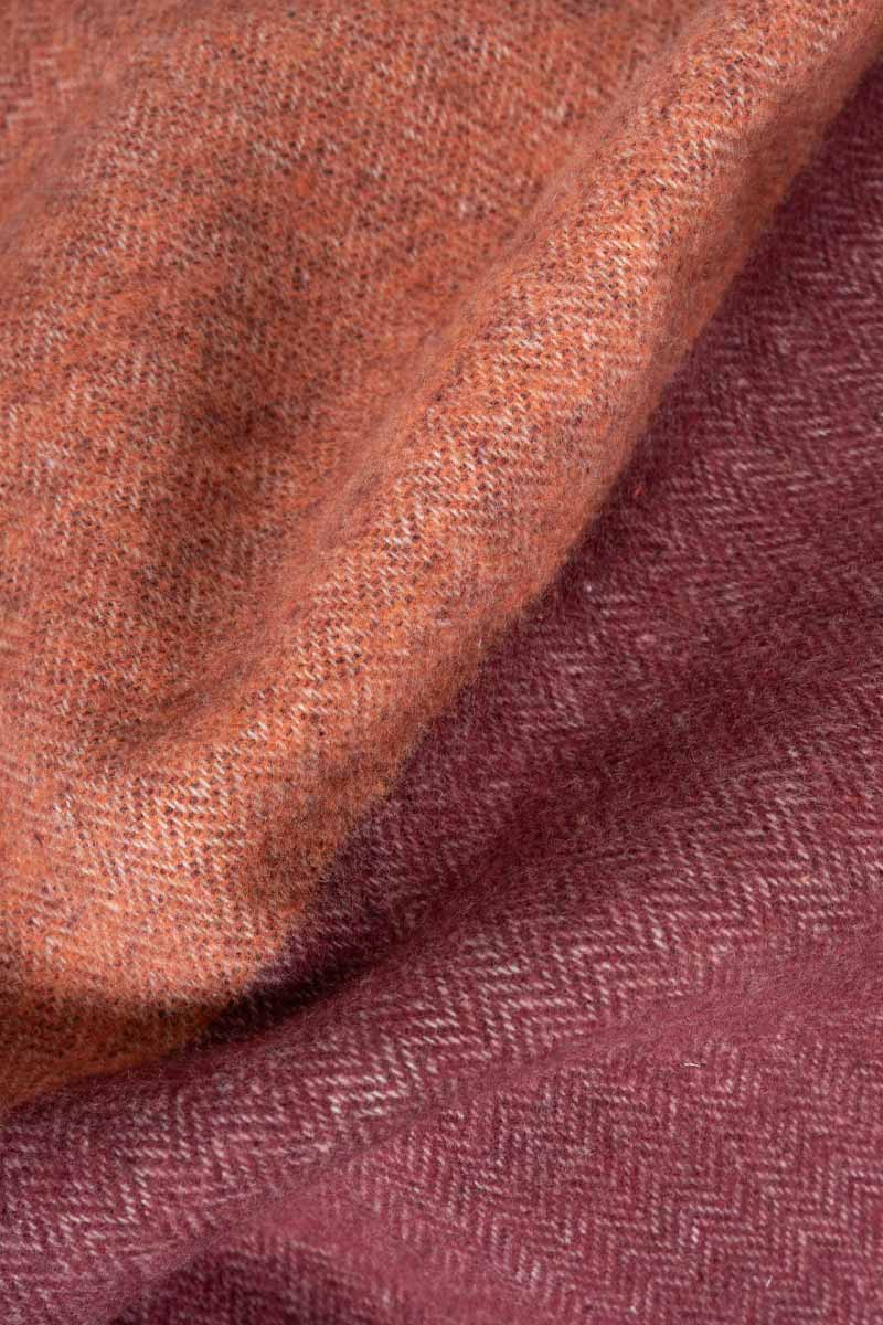 Mantella Poncho Donna Cotone Rigenerato Mila - Rifò Lab Moda circolare made in Italy