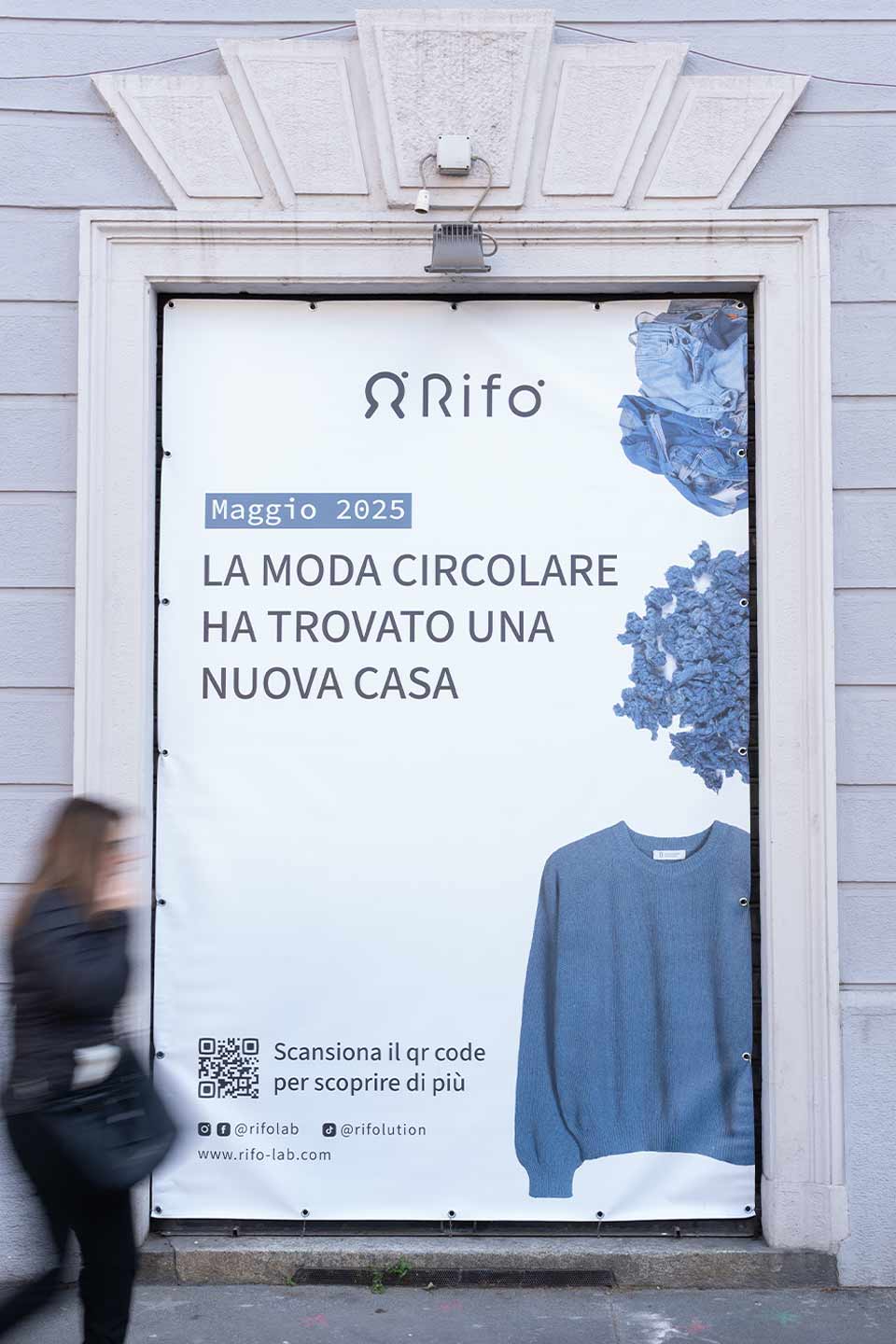 Il negozio Rifò a Milano